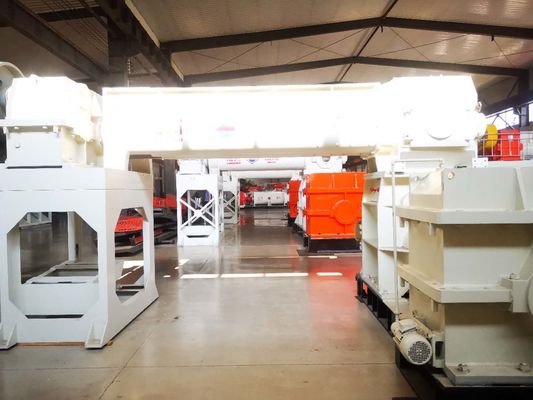 650mm Two Stage Vacuum 40000pcs Auto Brick Making Machine