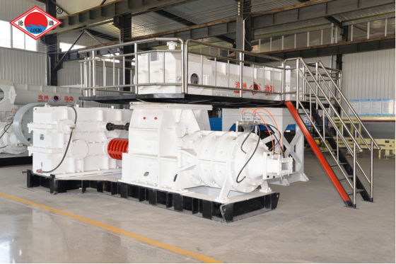 Vacuum Extruder Fully Automatic Clay Bricks Making Machine