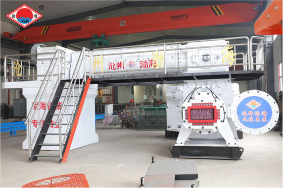 Vacuum Extruder Fully Automatic Clay Bricks Making Machine