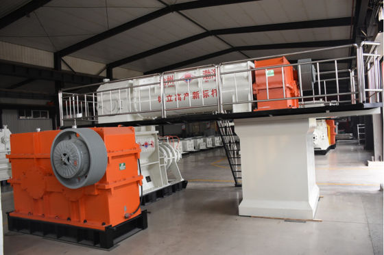 Vacuum Extruder Fully Automatic Clay Bricks Making Machine