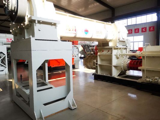 650mm Two Stage Vacuum 40000pcs Auto Brick Making Machine