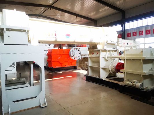 650mm Two Stage Vacuum 40000pcs Auto Brick Making Machine